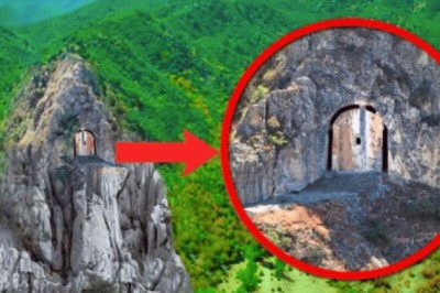 "Incredible Discovery: Man Unlocks Ancient Secrets at Mountain Summit"