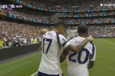 History Made! Richarlison Scores His First Goal for Tottenham Against Burnley!