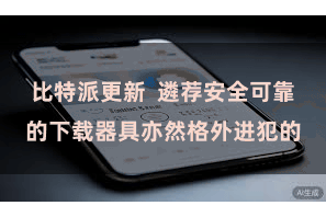 比特派更新  遴荐安全可靠的下载器具亦然格外进犯的